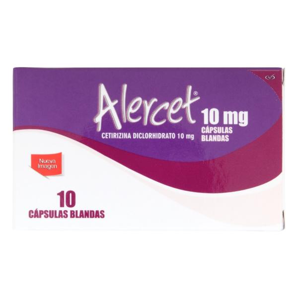 ALERCET 10 MG 10 TABLETAS (3%+)(PAE)