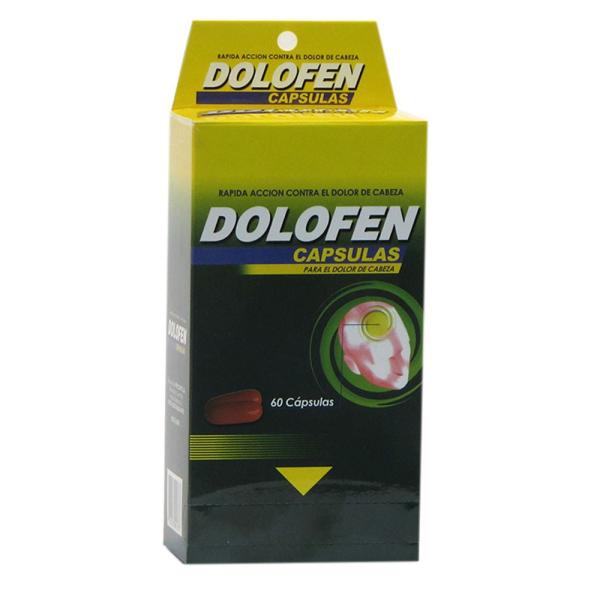 DOLOFEN 500 MG 60 CAPSULAS