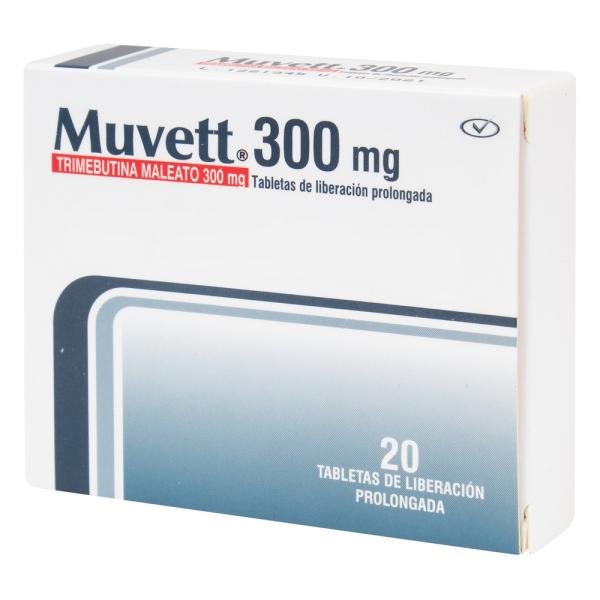 MUVETT 300 MG 20 TABLETAS (3%+)(A)