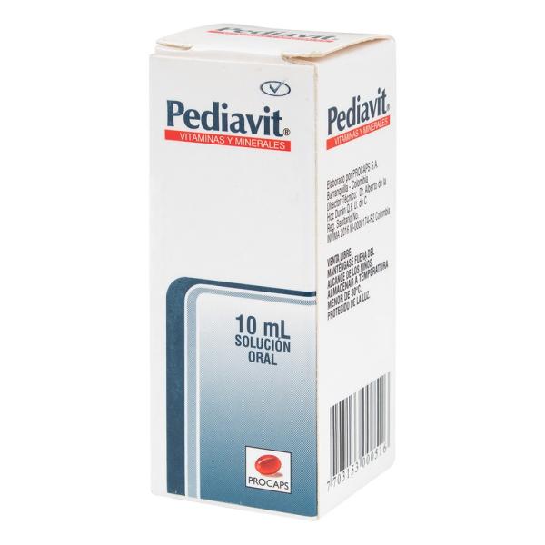 PEDIAVIT GOTAS FCO X 10 ML
