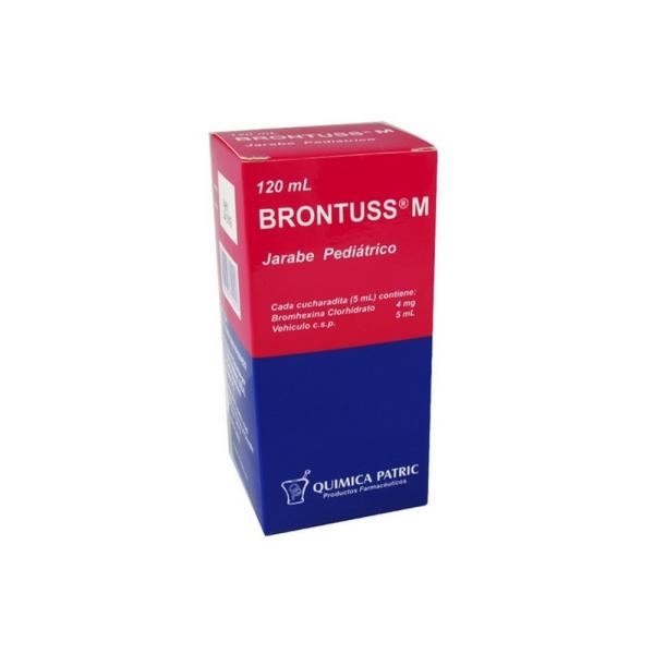 BRONTUSS M PEDIATRICO JARABE 120 ML