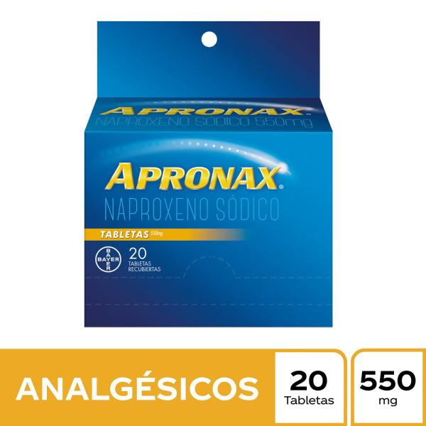 APRONAX 550 MG 20 TABLETAS