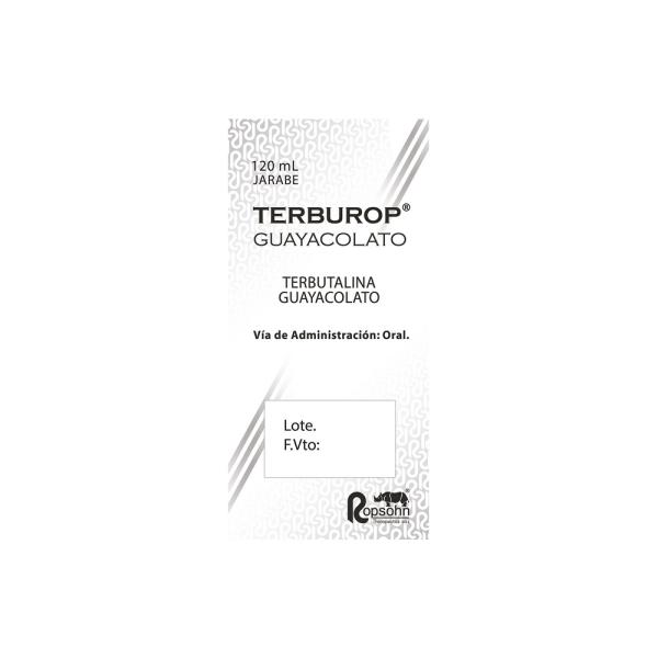 TERBUROP GUAYACOLATO JARABE 120 ML