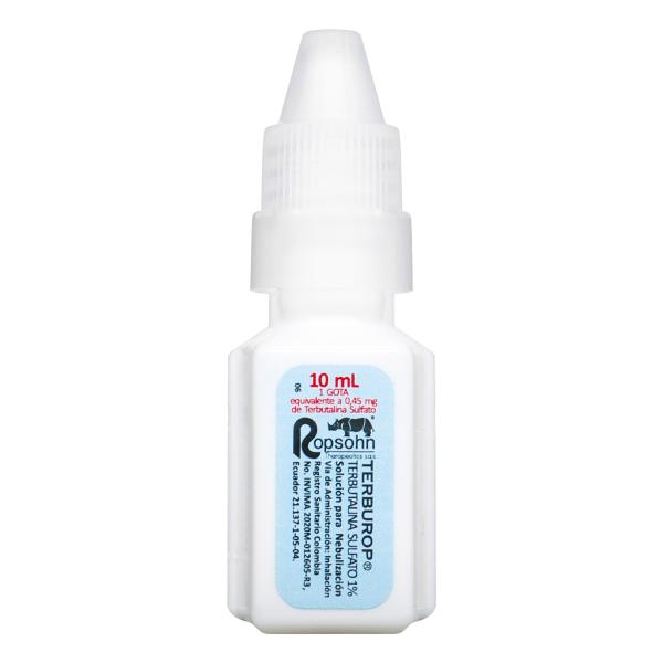 TERBUROP SOLUCION 10 ML