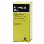 AMOXIDAL DUO 750 MG SUSPENSION 70 ML