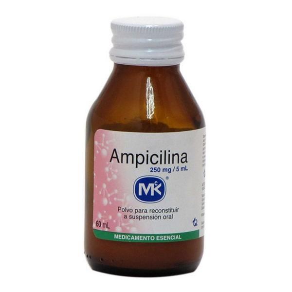 AMPICILINA 250 MG SUSPENSION 60 ML MK