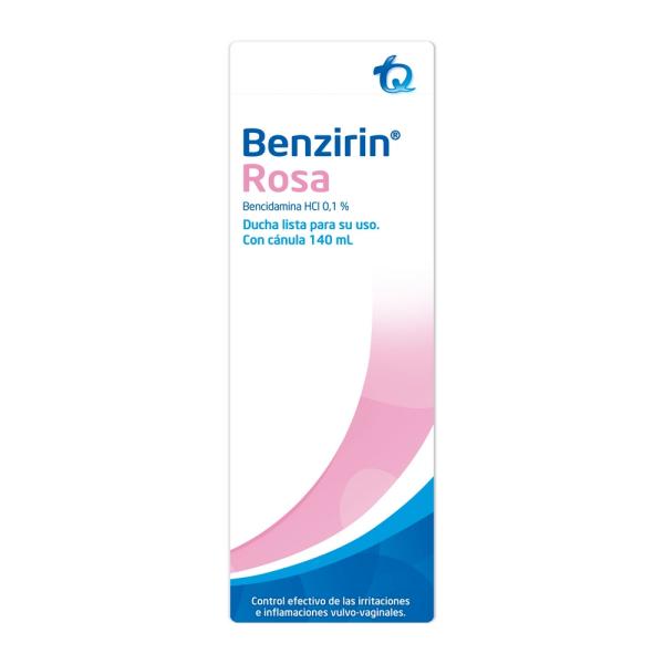 BENZIRIN ROSA DUCHA VAGINAL CANULA 140ML