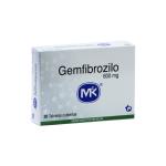 GEMFIBROZILO 600 MG 20 TABLETAS MK