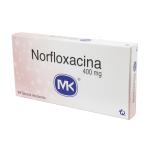 NORFLOXACINA 400 MG 14 TABLETAS MK