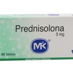 PREDNISOLONA 5 MG 30 TABLETAS MK