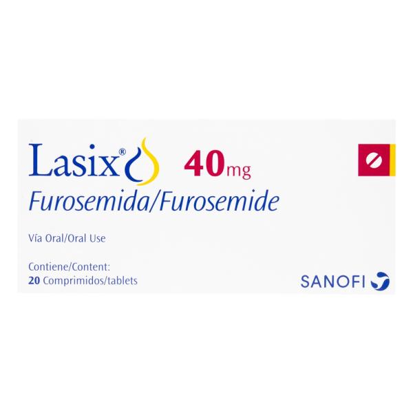 LASIX 40 MG 20 TABLETAS