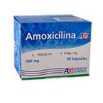 AMOXICILINA 500 MG 50 CAPSULAS AG