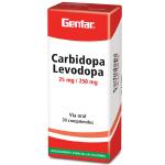LEVODOPA+CARBIDOPA 30 TABLETAS GF