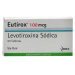 EUTIROX 100 MCG 50 TBS