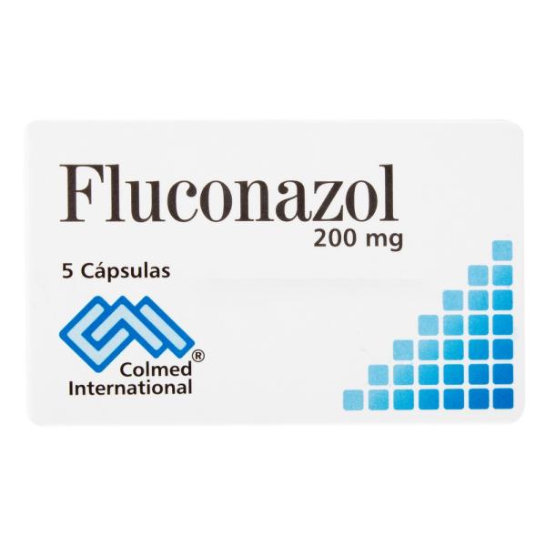 FLUCONAZOL 200 MG 5 CAPSULAS PC