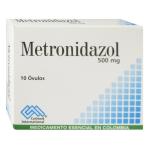 METRONIDAZOL 500 MG 10 OVULOS PC