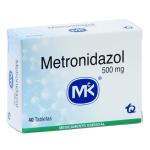 METRONIDAZOL 500 MG 40 TABLETAS MK