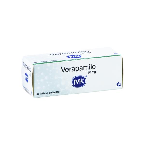 VERAPAMILO 80 MG 50 TBS MK(P)10280