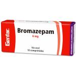 BROMAZEPAM 6 MG 10 TBS GF (C)