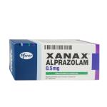 XANAX 0.5 MG 30 TABLETAS (C)(3%+)
