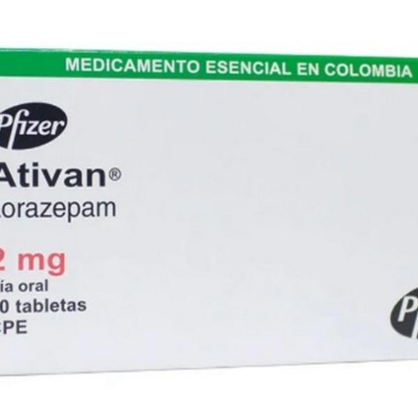 ATIVAN 1 MG 30 TABLETAS (C)