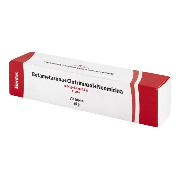 BETAMETASONA+CLOTRIM.+NEOMICINA 20 GR GF