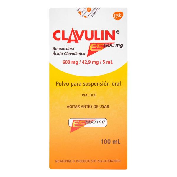 CLAVULIN ES 600 MG 100 ML (3%+)(A)