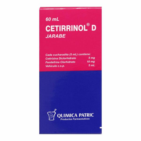 CETIRRINOL D JBE 60 ML