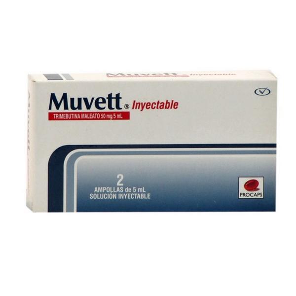 MUVETT INYECTABLE 2 AMPOLLAS 5 ML(3%+)