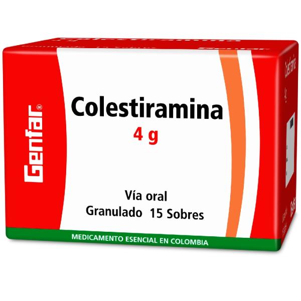 COLESTIRAMINA 15 SBS GF