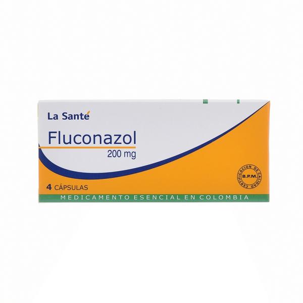 FLUCONAZOL 200 MG 4 CAPSULAS LS