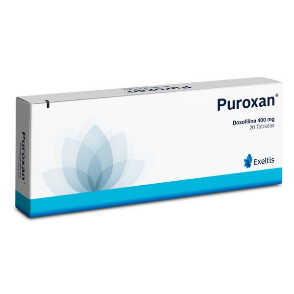 PUROXAN 400 MG 20 TABLETAS (3%+)(A)