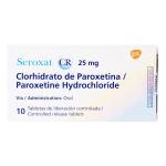 SEROXAT CR 25 MG 10 TABLETAS (3%+)(PAE)
