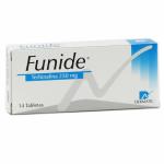 FUNIDE 250 MG 14 TABLETAS (A)