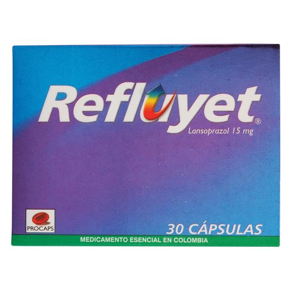 REFLUYET 15 MG 30 CAPSULAS (A)