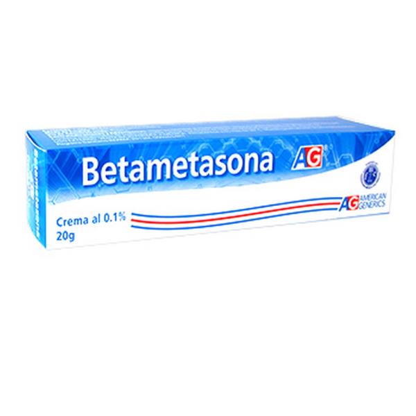 BETAMETASONA 0.1% CREMA 20 GR AG