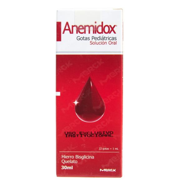ANEMIDOX PEDIATRICO GTS 30 ML (3%+)
