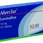 ALERCLAR 10 MG 10 TBS ICOM