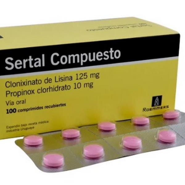 SERTAL COMPUESTO 100 COMPRIMIDOS (A)