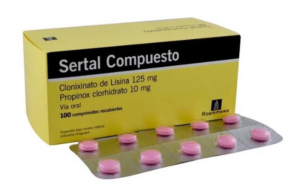 SERTAL COMPUESTO 100 COMPRIMIDOS (A)