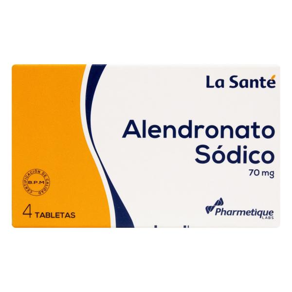 ALENDRONATO 70 MG 4 TABLETAS LS