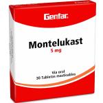 MONTELUKAST 5 MG 30 TABLETAS GF
