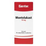 MONTELUKAST 10 MG 30 TABLETAS GF