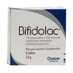 BIFIDOLAC 170 MG 6 SBS