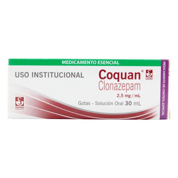 COQUAN CLONAZEPAM GOTAS 30 ML (C)
