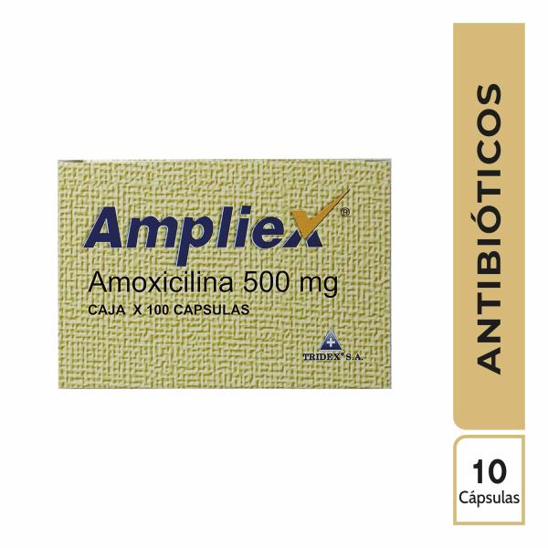AMPLIEX 500 MG 100 CAPSULAS