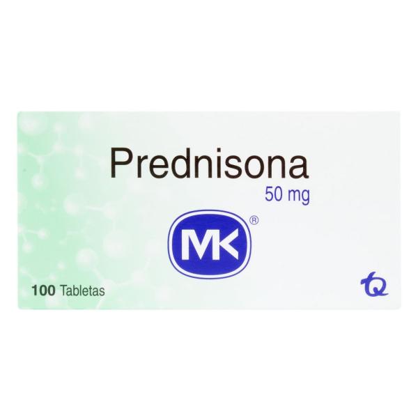 PREDNISONA 50 MG 100 TBS MK (A)