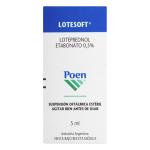 LOTESOFT 0.5% GOTAS 5 ML(3%+)