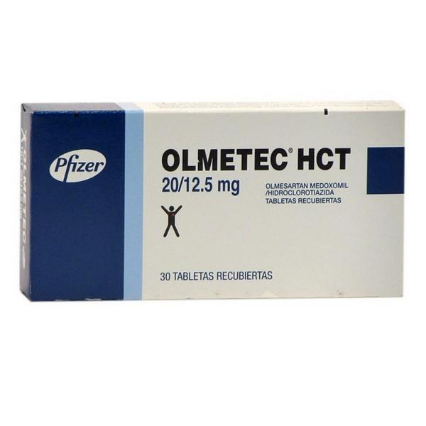 OLMETEC HCT 20/12.5 MG 30 TBS(A)(3%+)