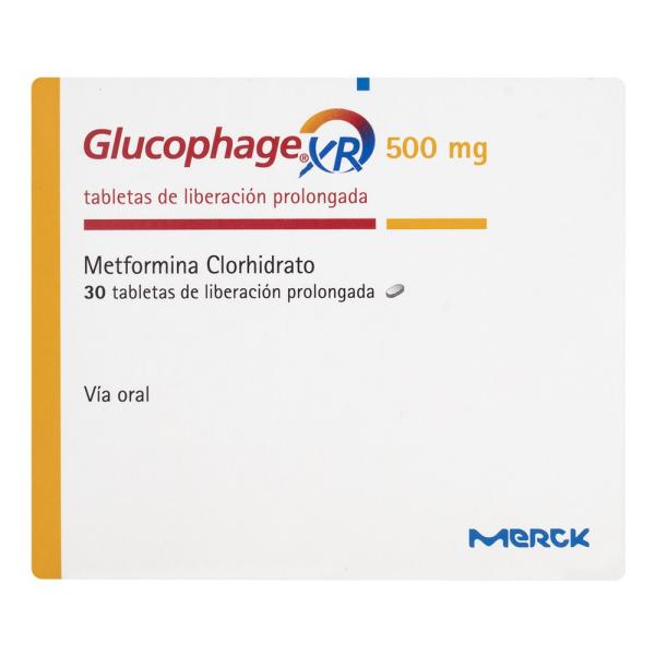 GLUCOPHAGE XR 500 MG 30 TBS (3%+)